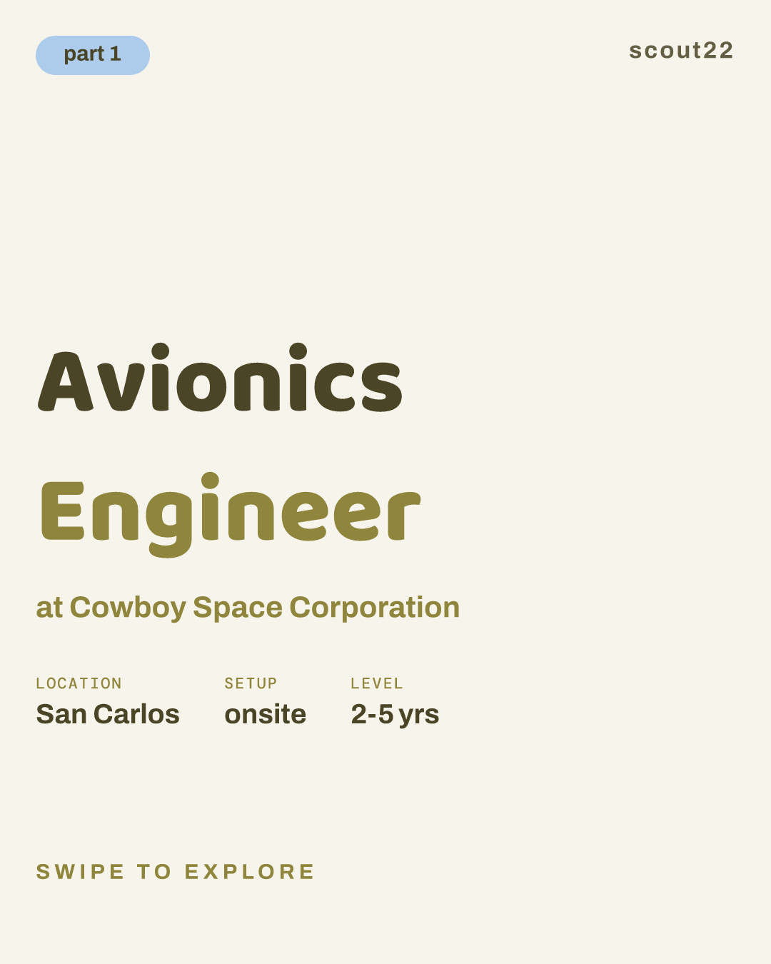 Avionics Engineer at Cowboy Space Corporation