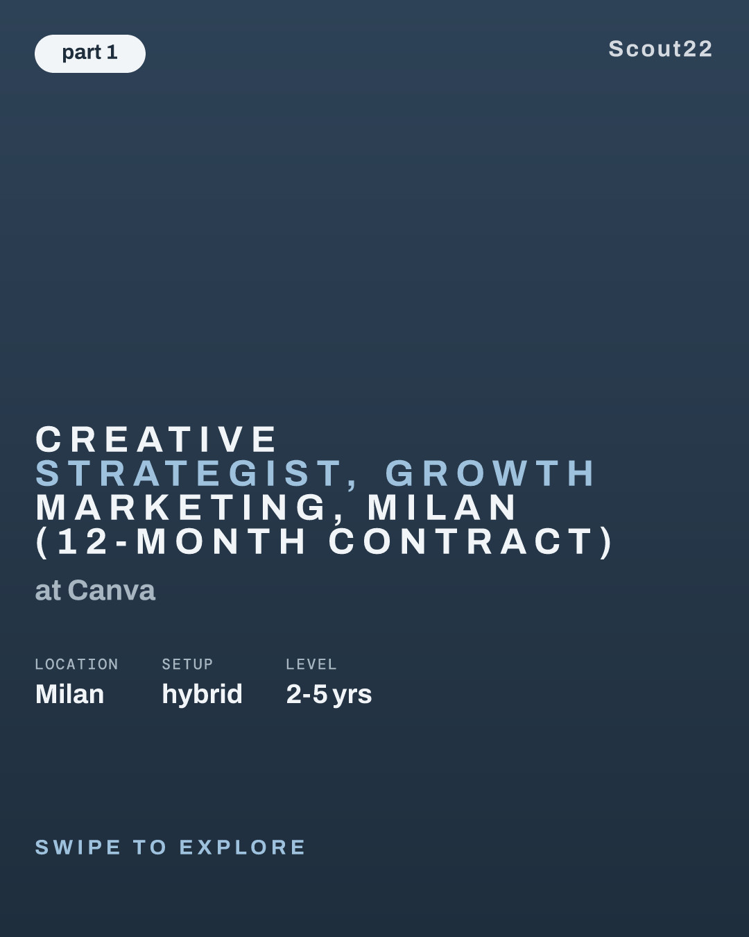 Creative Strategist, Growth Marketing, Milan (12-Month Contract) at Canva