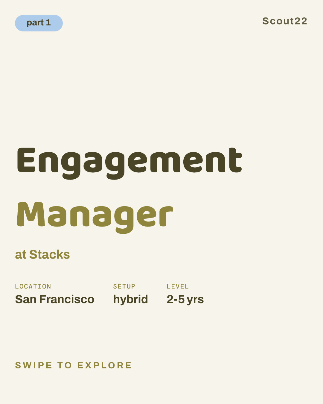 Engagement Manager at Stacks