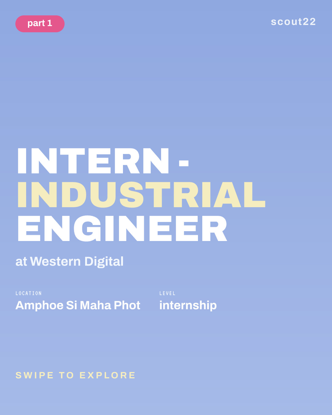Intern - Industrial Engineer at Western Digital
