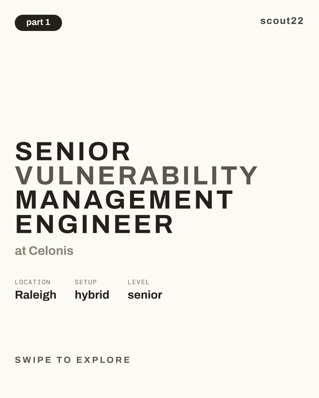 Senior Vulnerability Management Engineer at Celonis