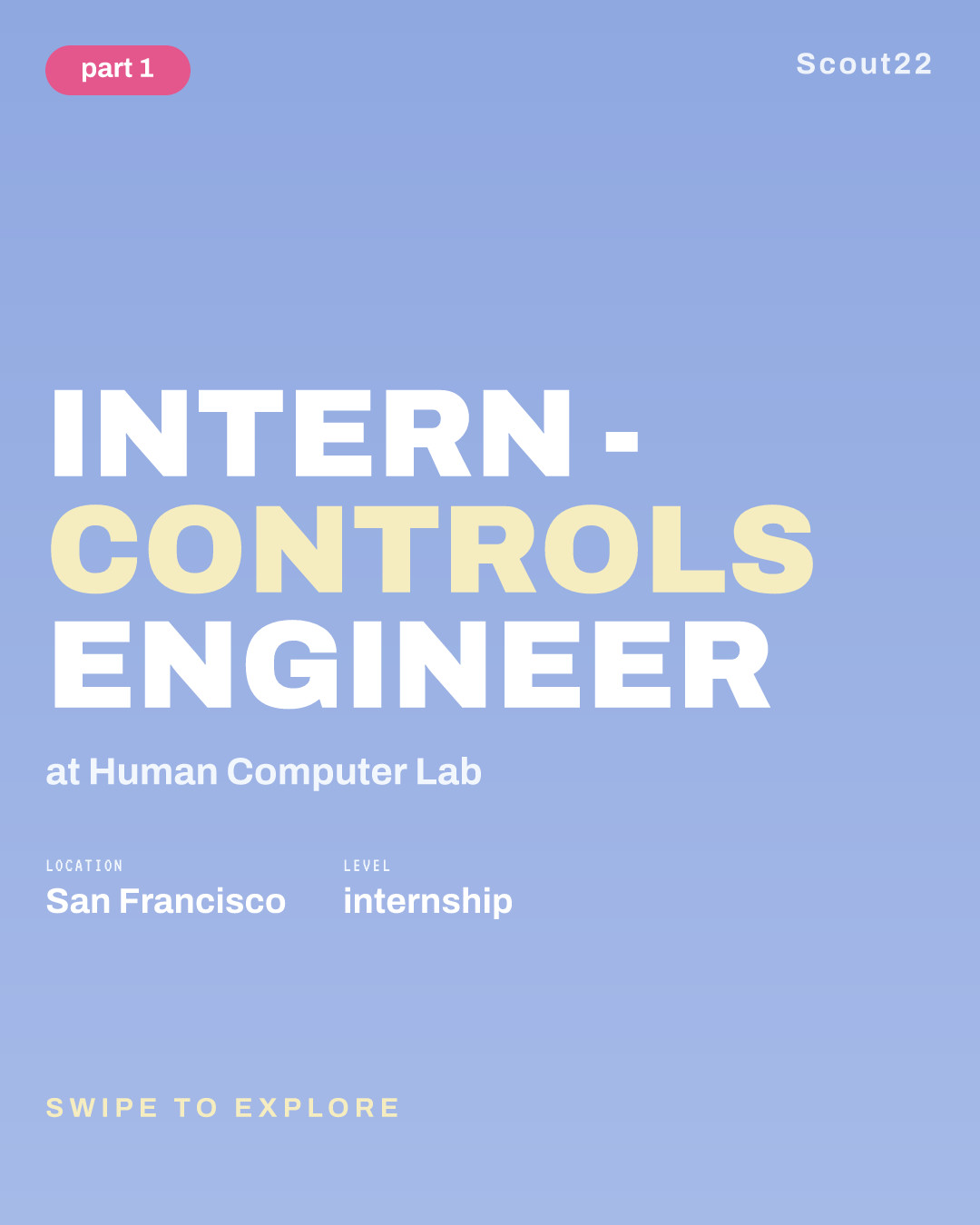 Intern - Controls Engineer at Human Computer Lab
