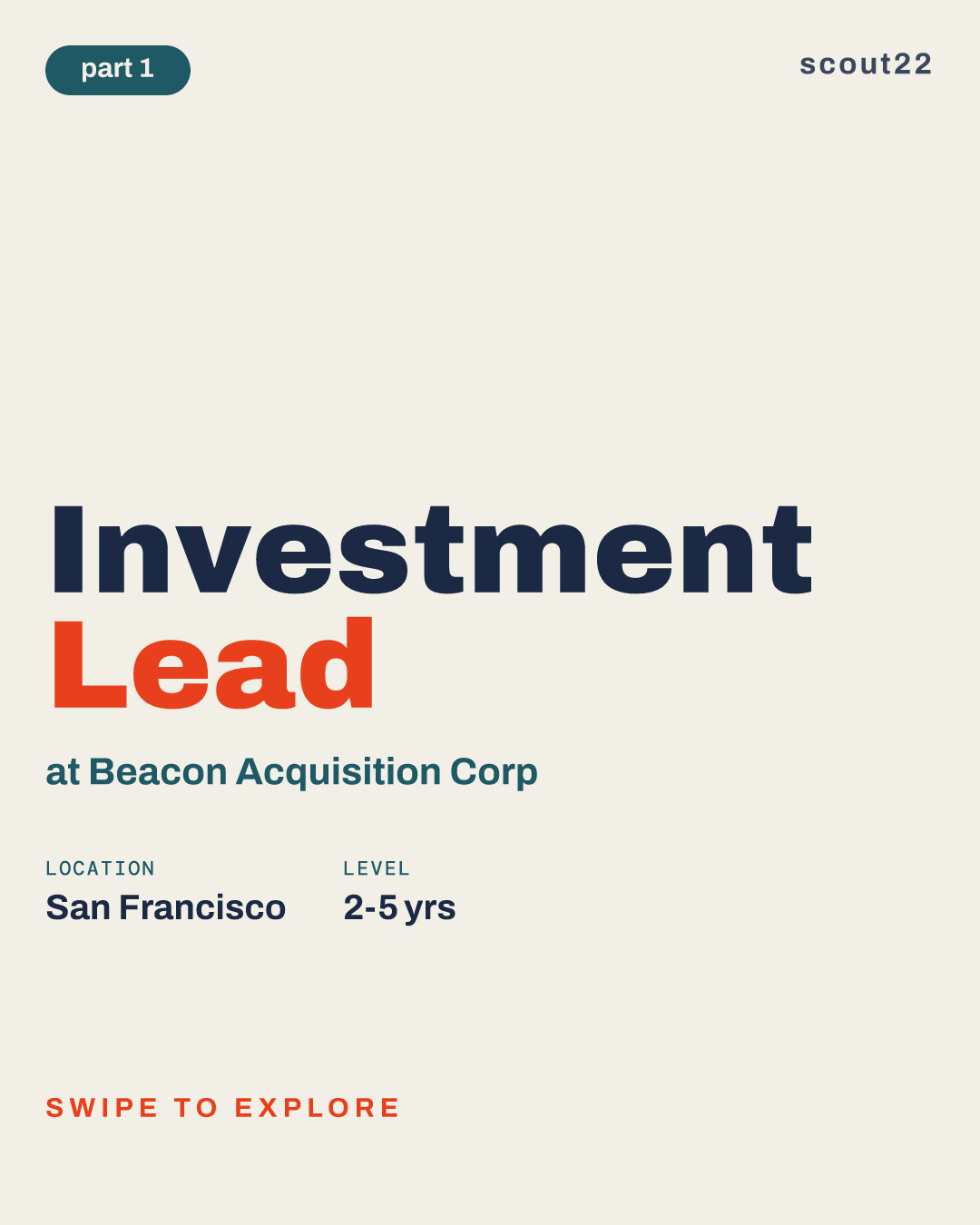 Investment Lead at Beacon Acquisition Corp