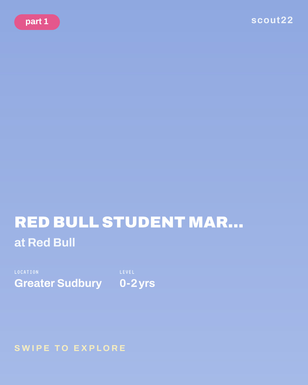 Red Bull Student Marketeer - Laurentian University at Red Bull