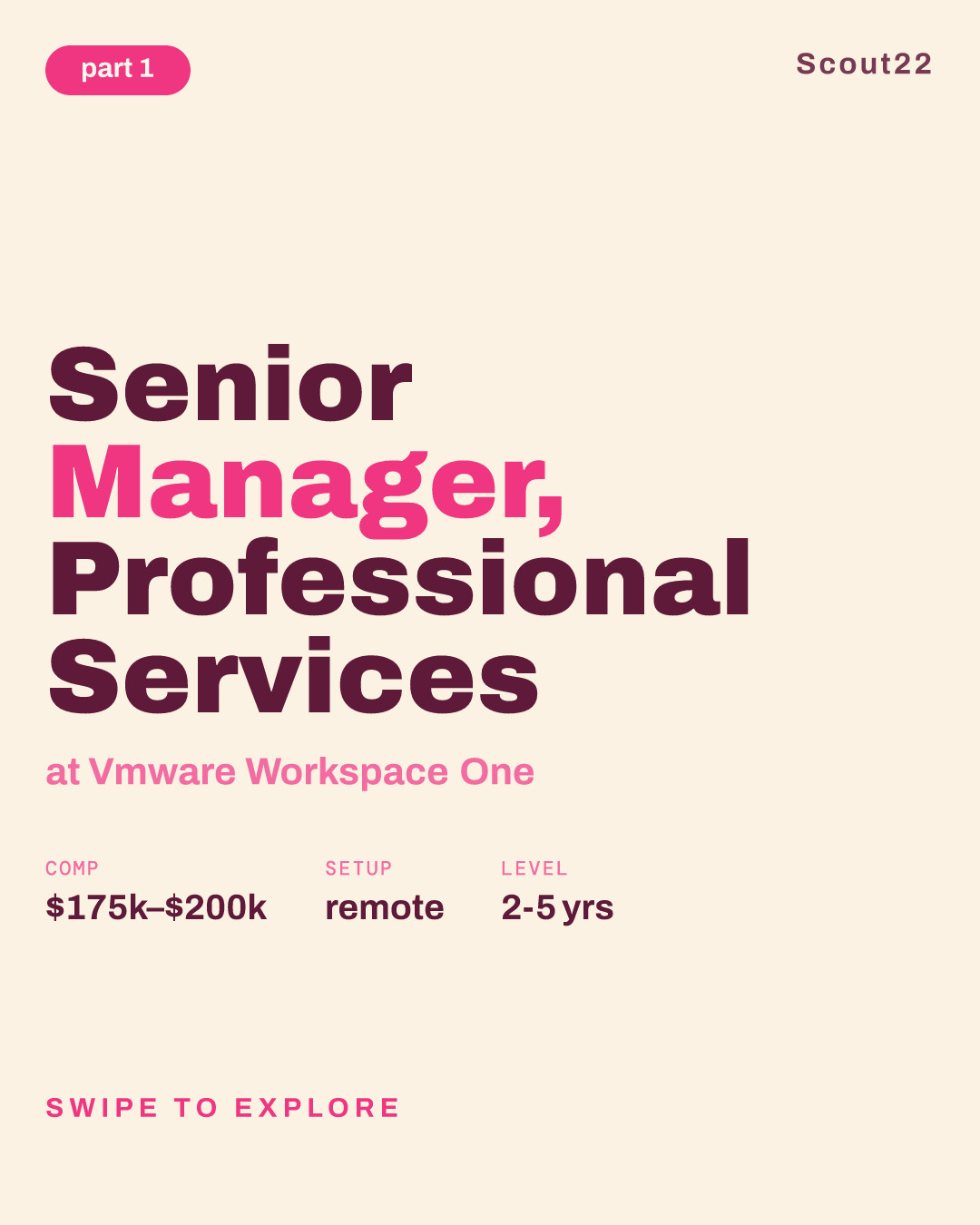 Senior Manager, Professional Services at Vmware Workspace One
