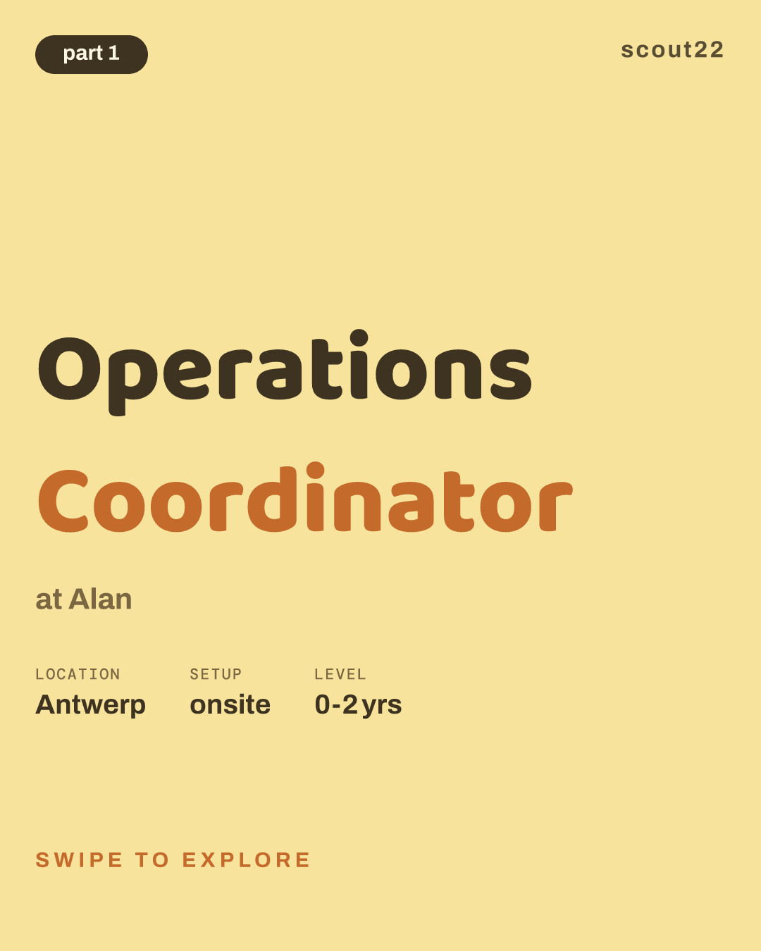 Operations Coordinator at Alan