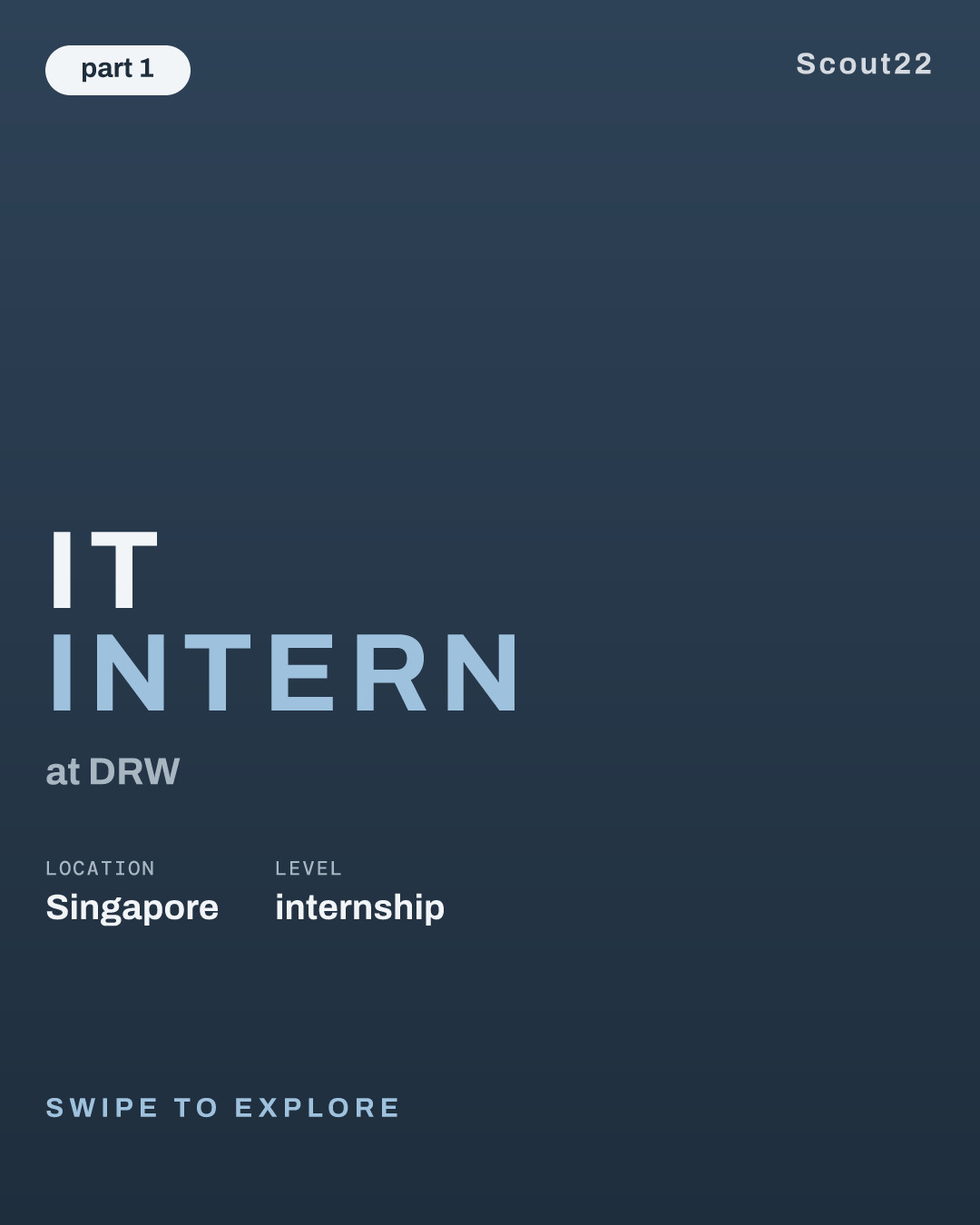 IT Intern at DRW