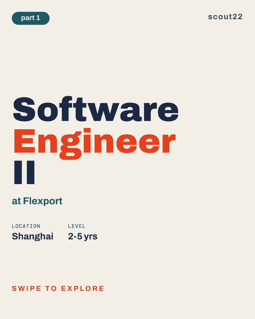 Software Engineer II at Flexport