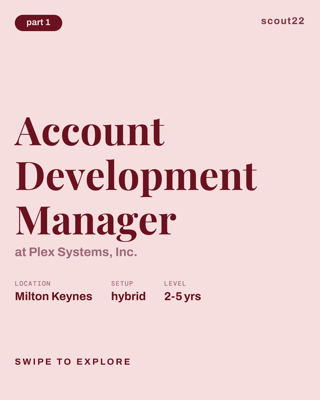 Account Development Manager at Plex Systems, Inc.