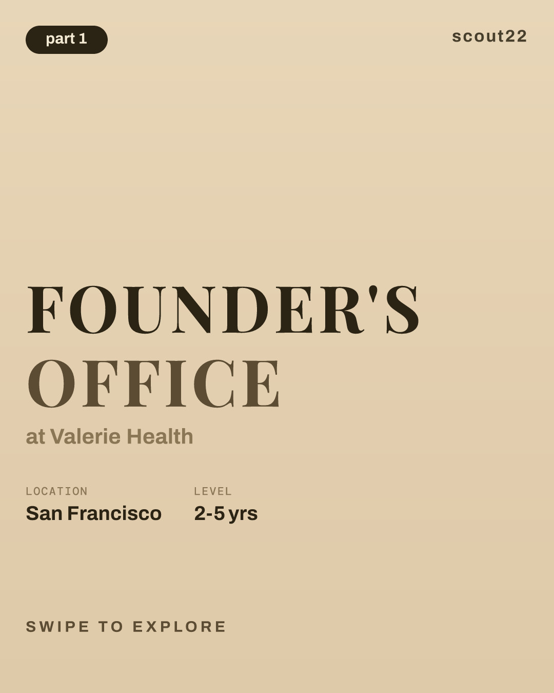 Founder's Office at Valerie Health