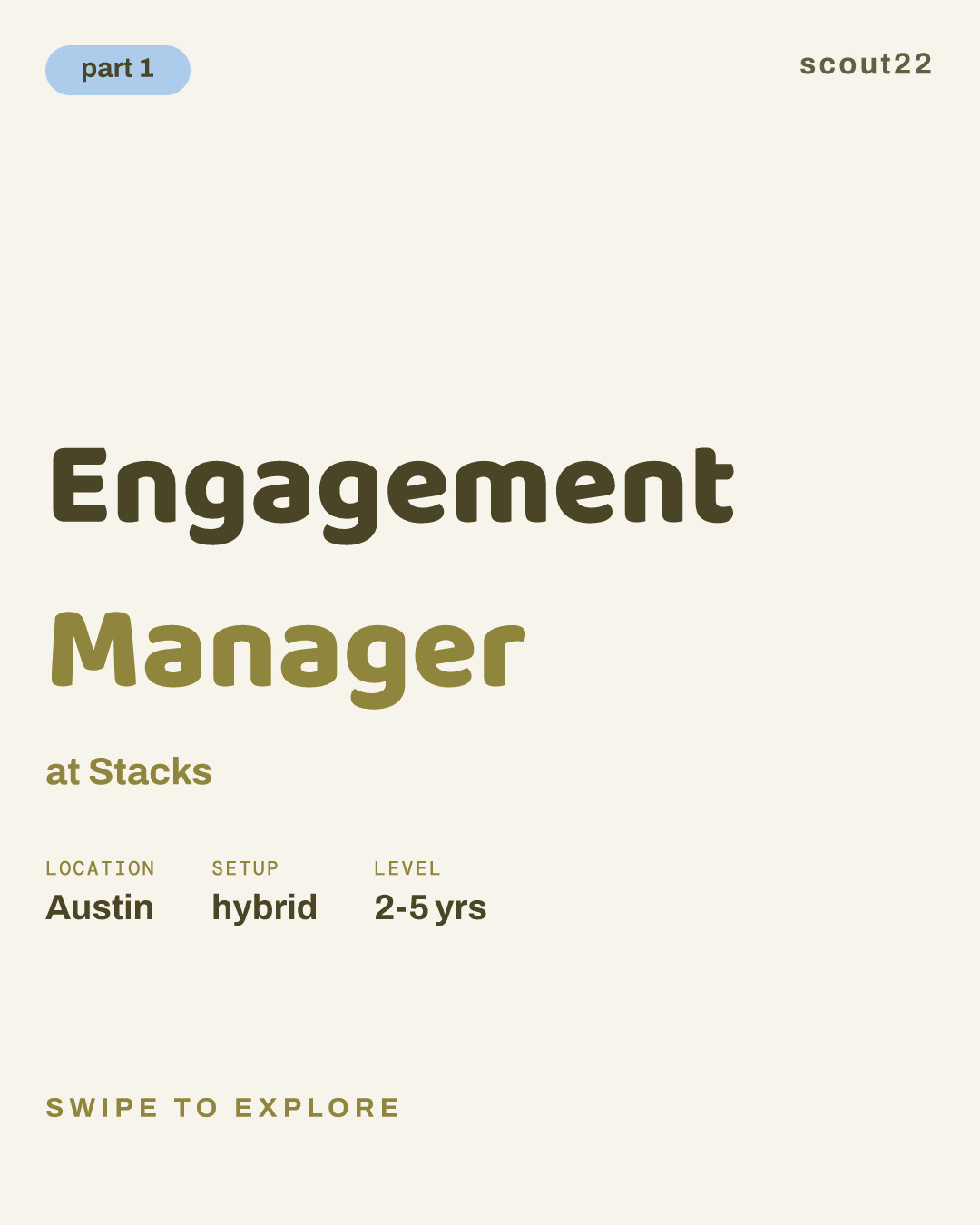 Engagement Manager at Stacks