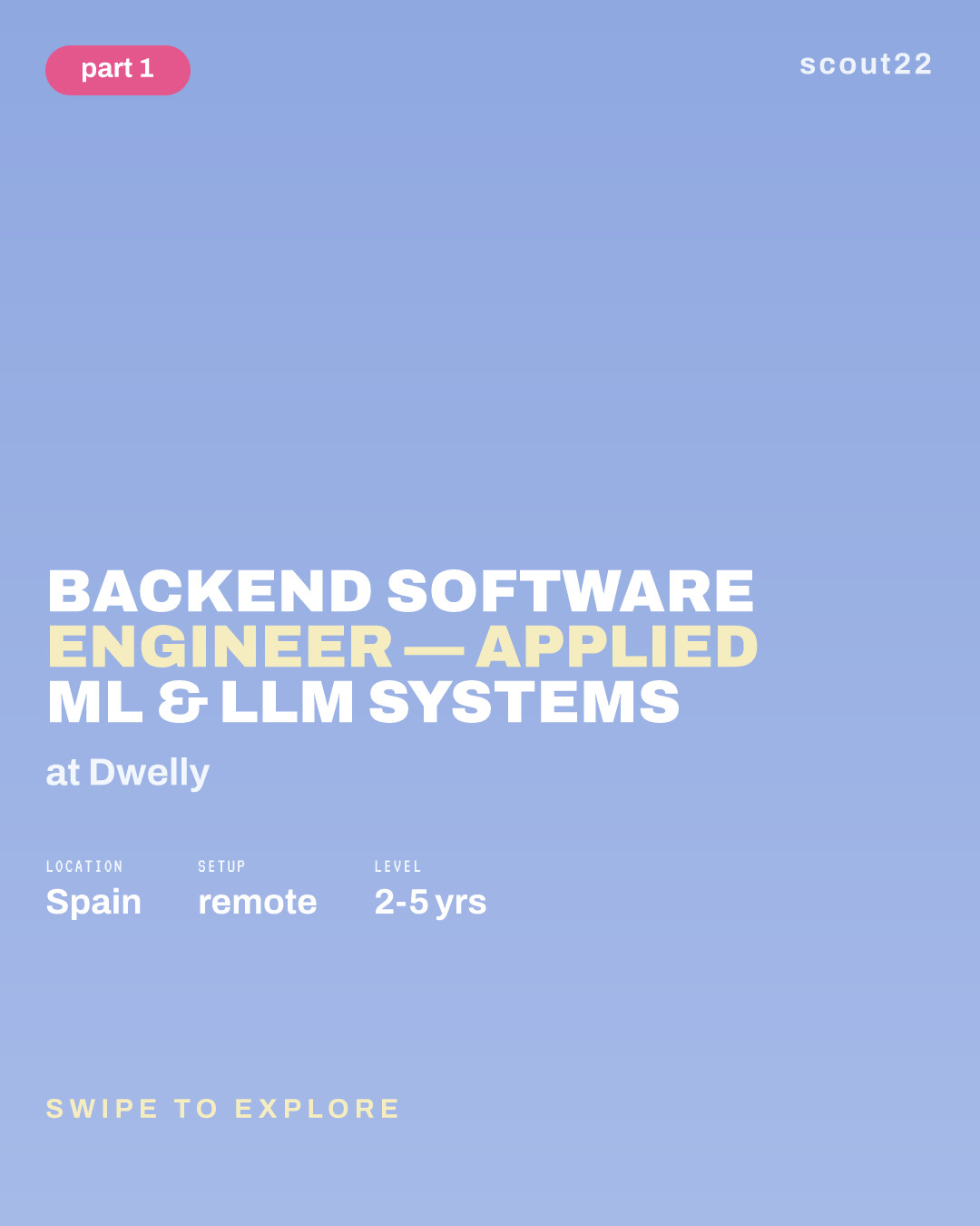 Backend Software Engineer — Applied ML & LLM Systems at Dwelly