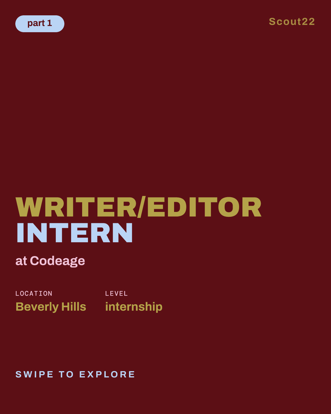 Writer/Editor Intern at Codeage
