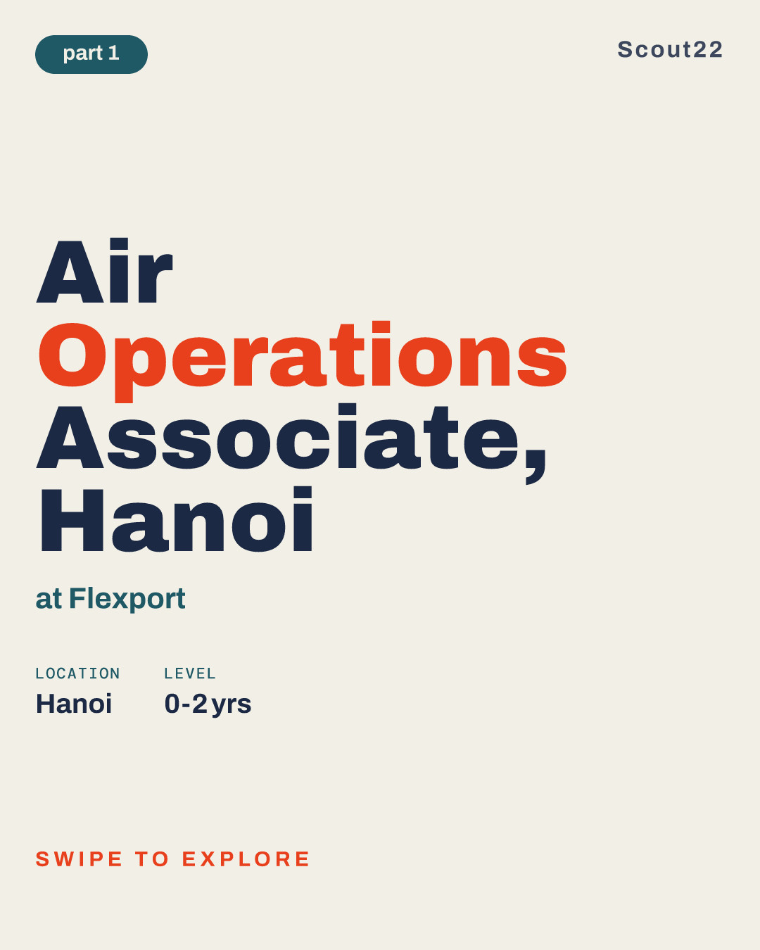 Air Operations Associate, Hanoi at Flexport
