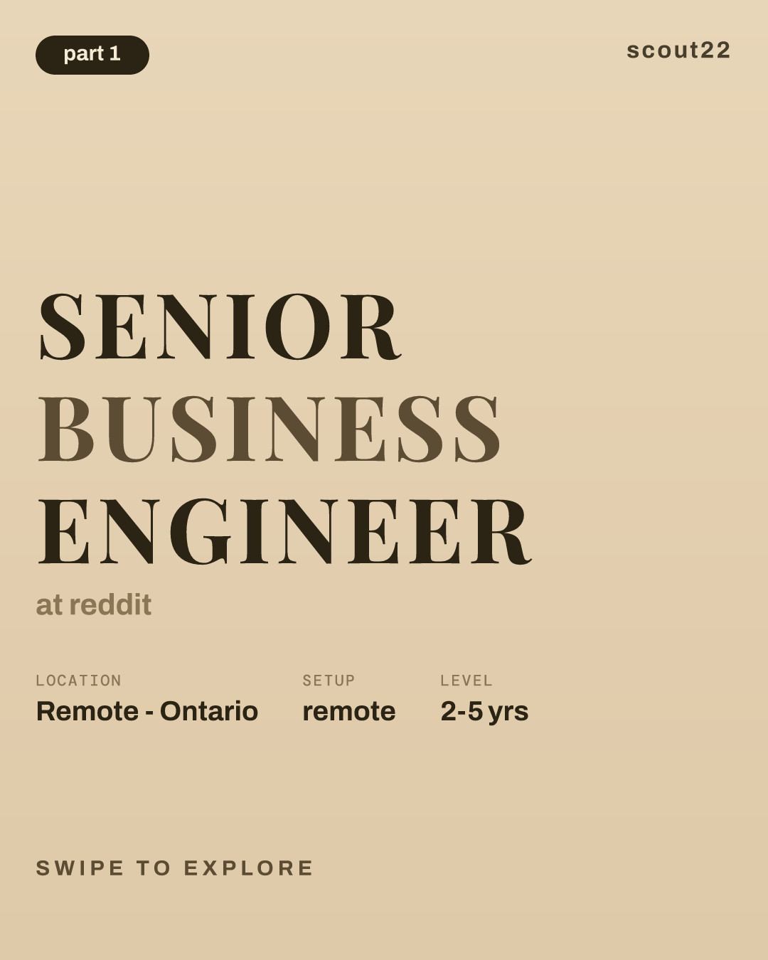 Senior Business Engineer at reddit