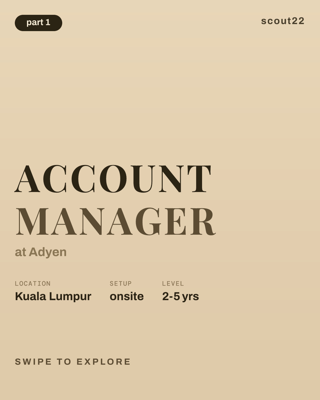 Account Manager at Adyen
