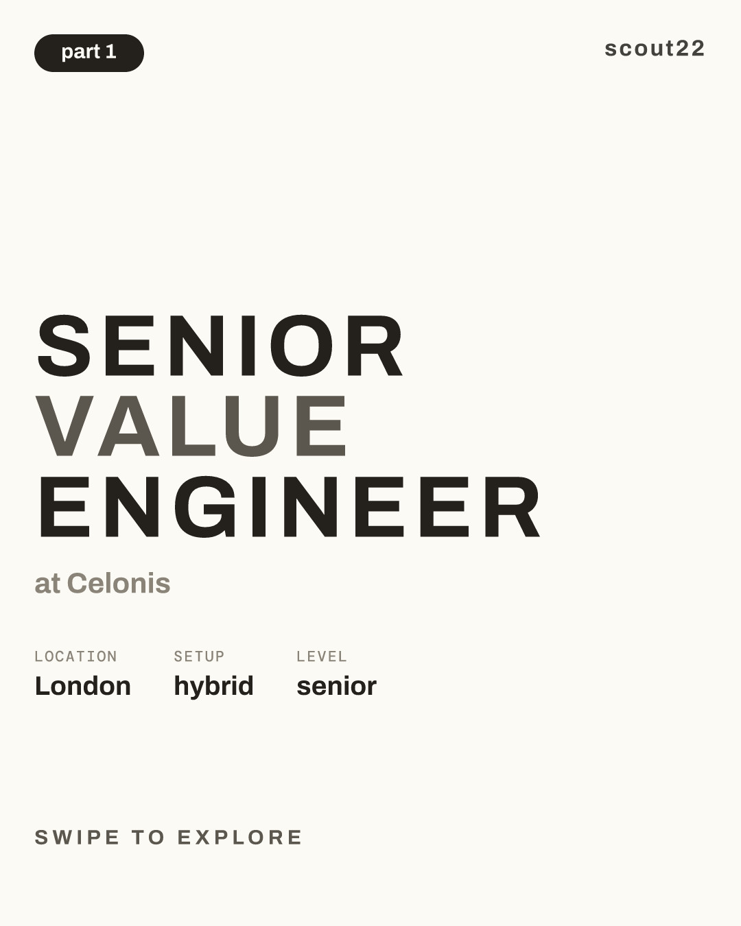 Senior Value Engineer at Celonis
