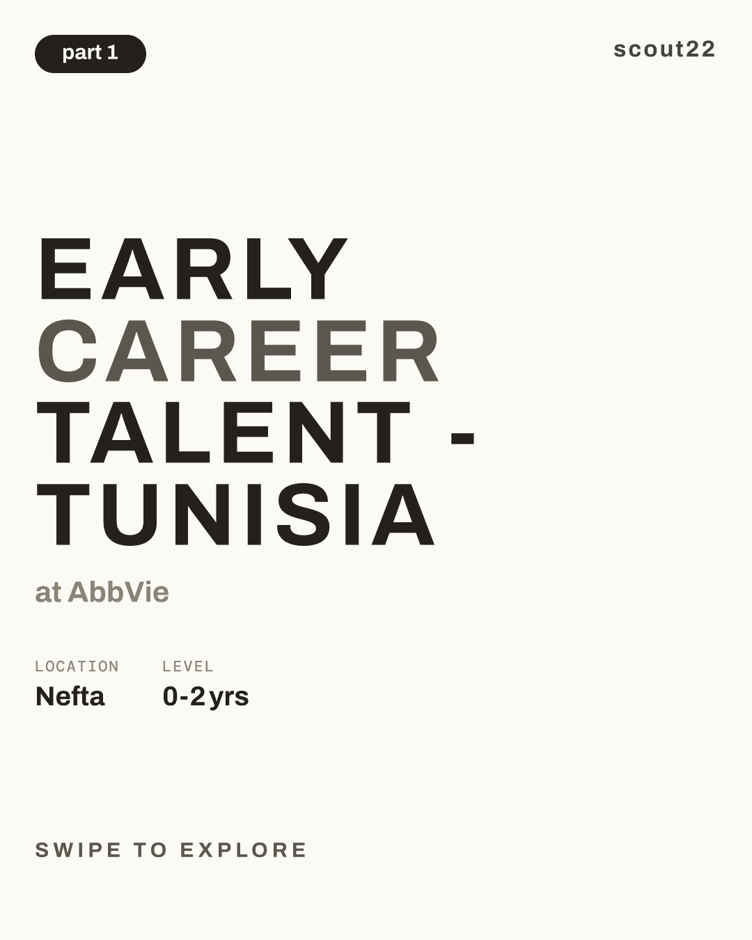 Early Career Talent - Tunisia at AbbVie