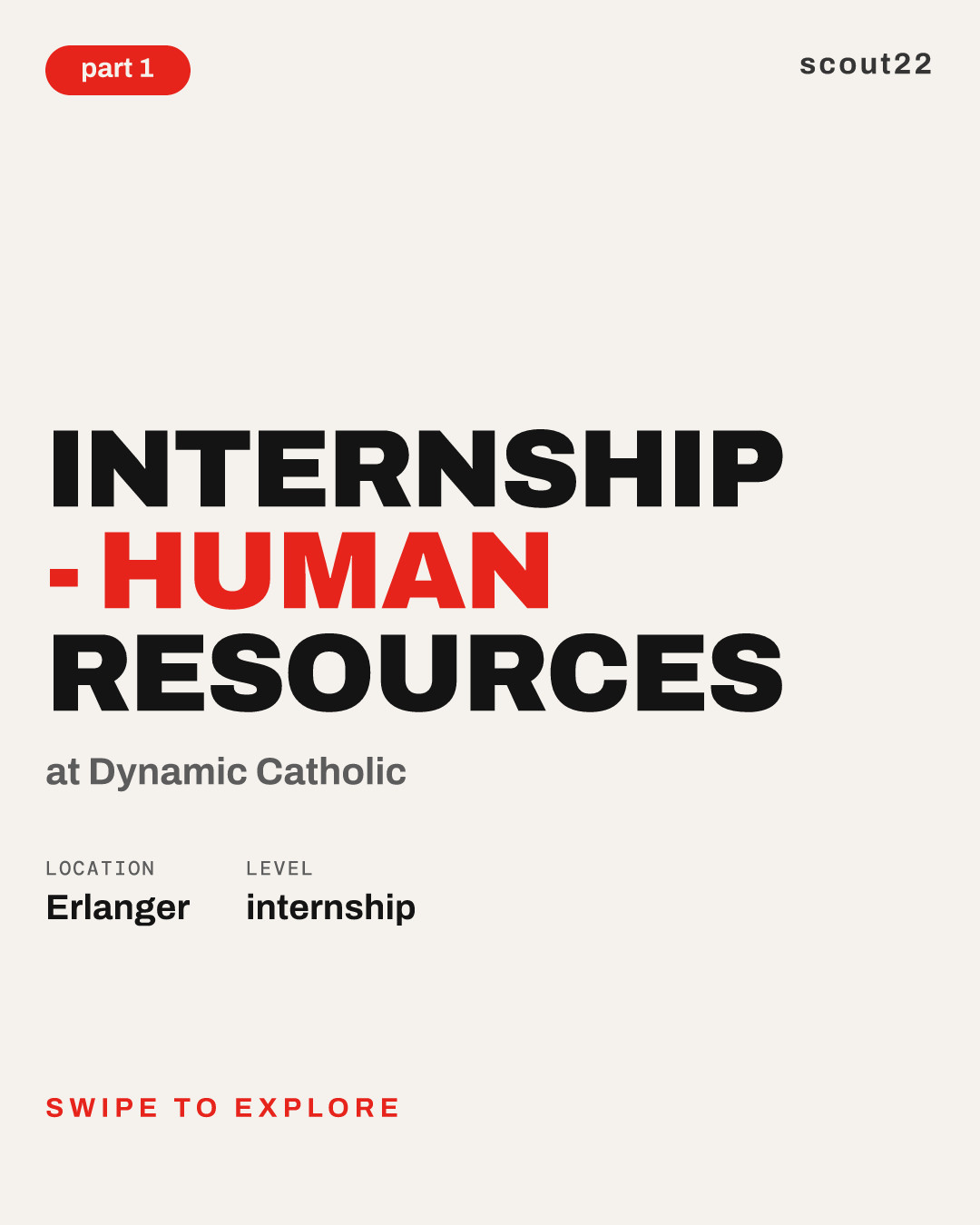 Internship - Human Resources at Dynamic Catholic
