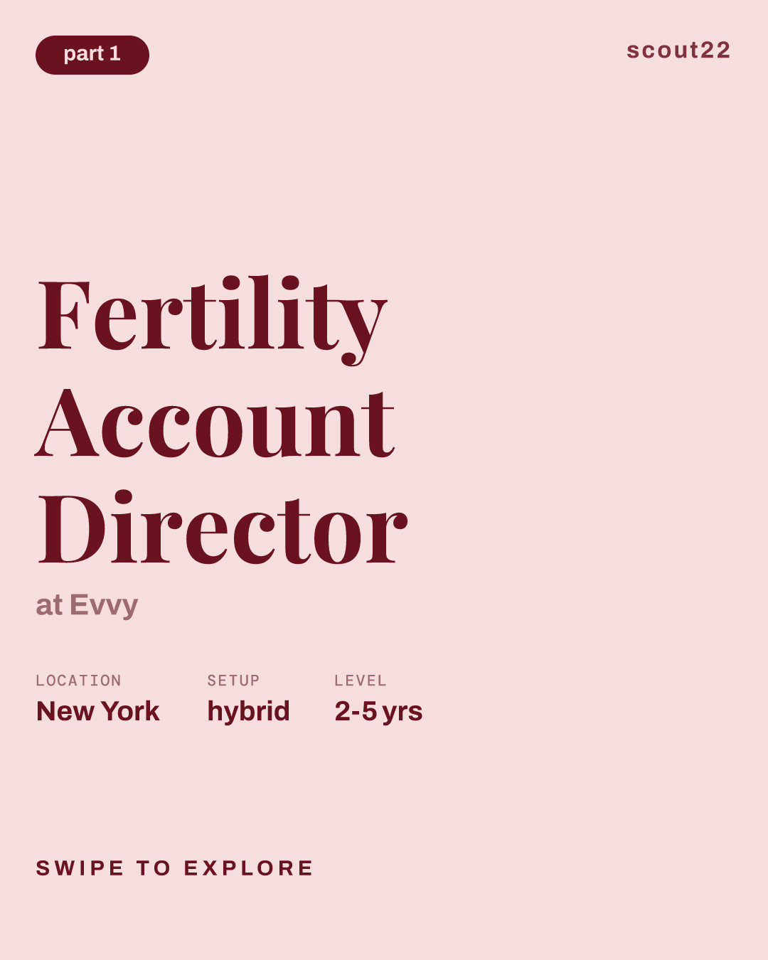 Fertility Account Director at Evvy