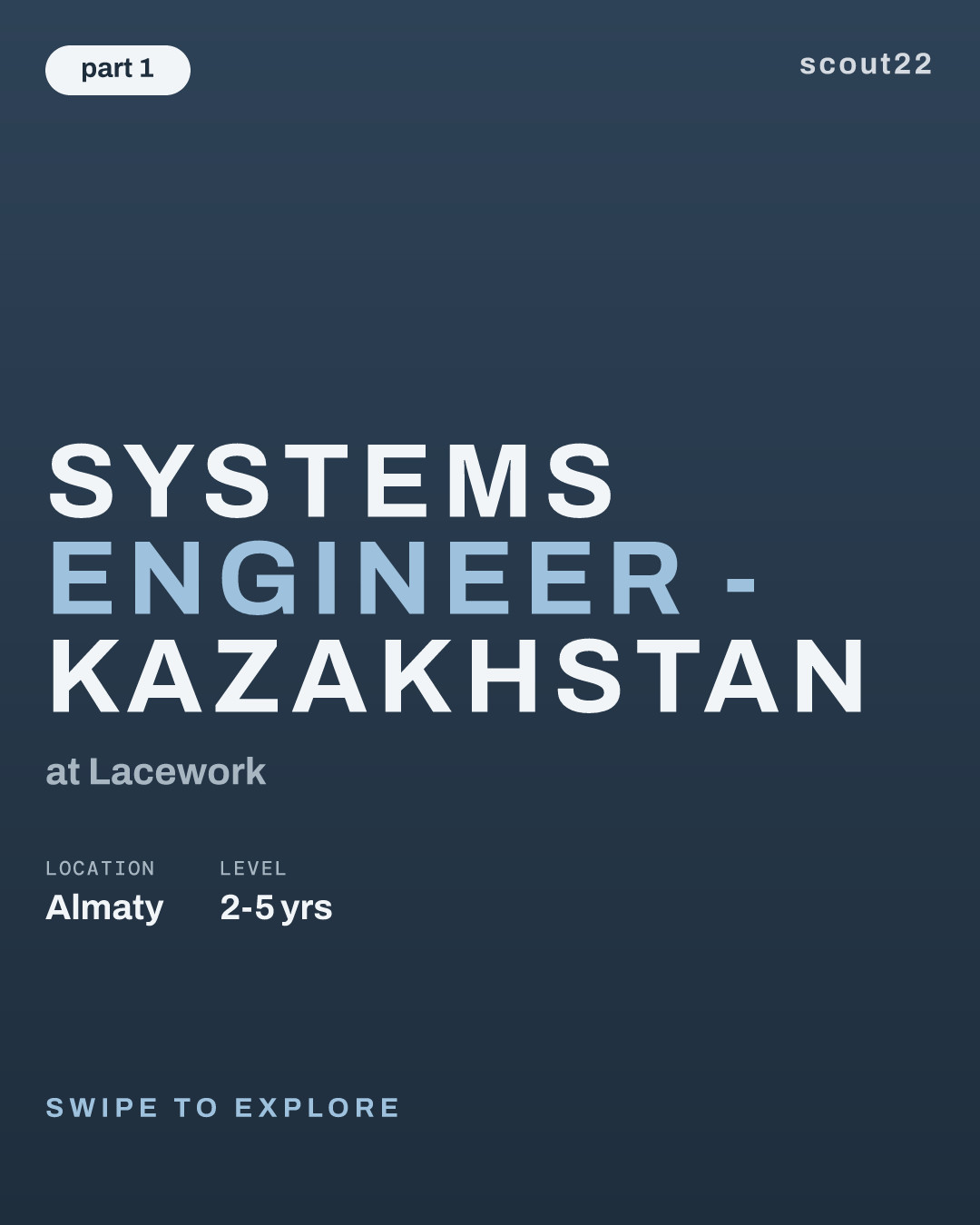 Systems Engineer - Kazakhstan at Lacework