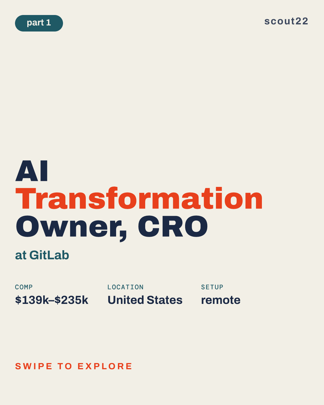AI Transformation Owner, CRO at GitLab