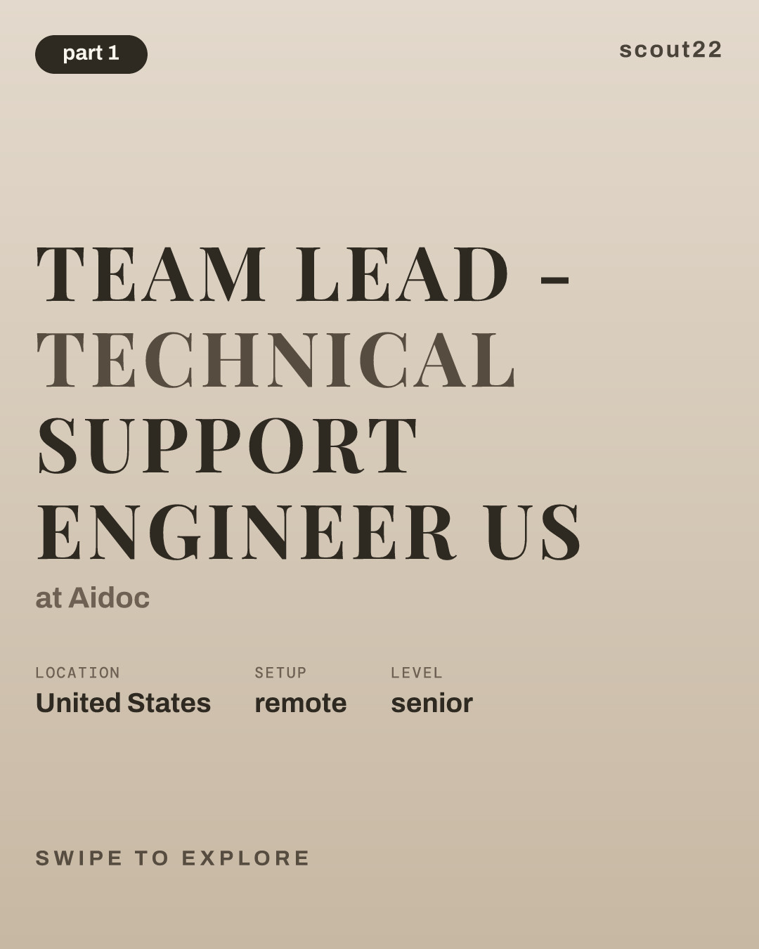 Team Lead - Technical Support Engineer US at Aidoc