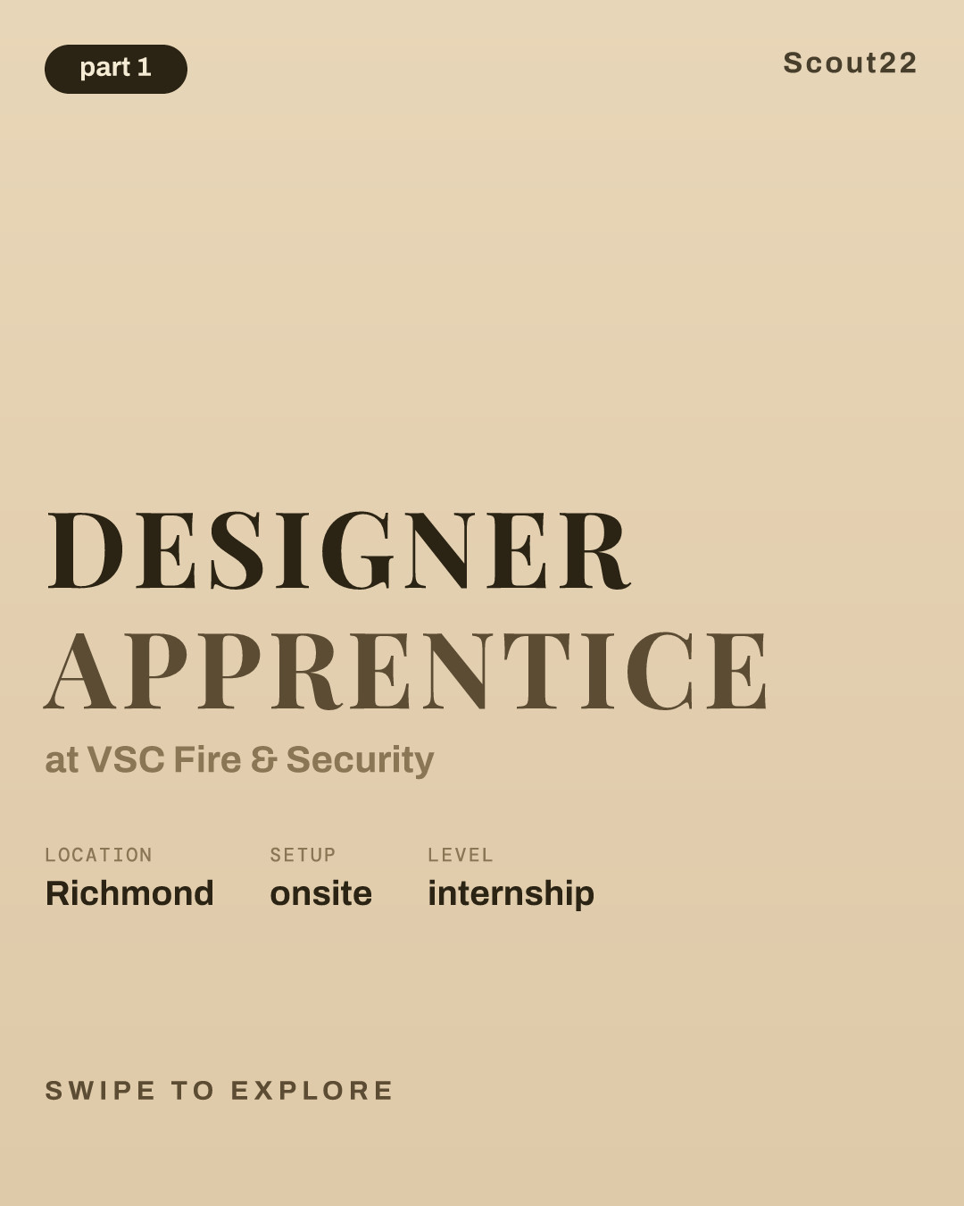 Designer Apprentice at VSC Fire & Security