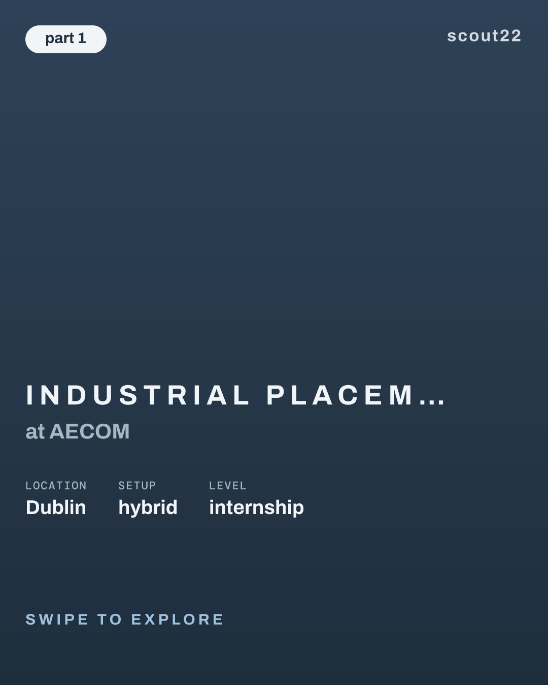 Industrial Placement Student - Ground Engineering at AECOM
