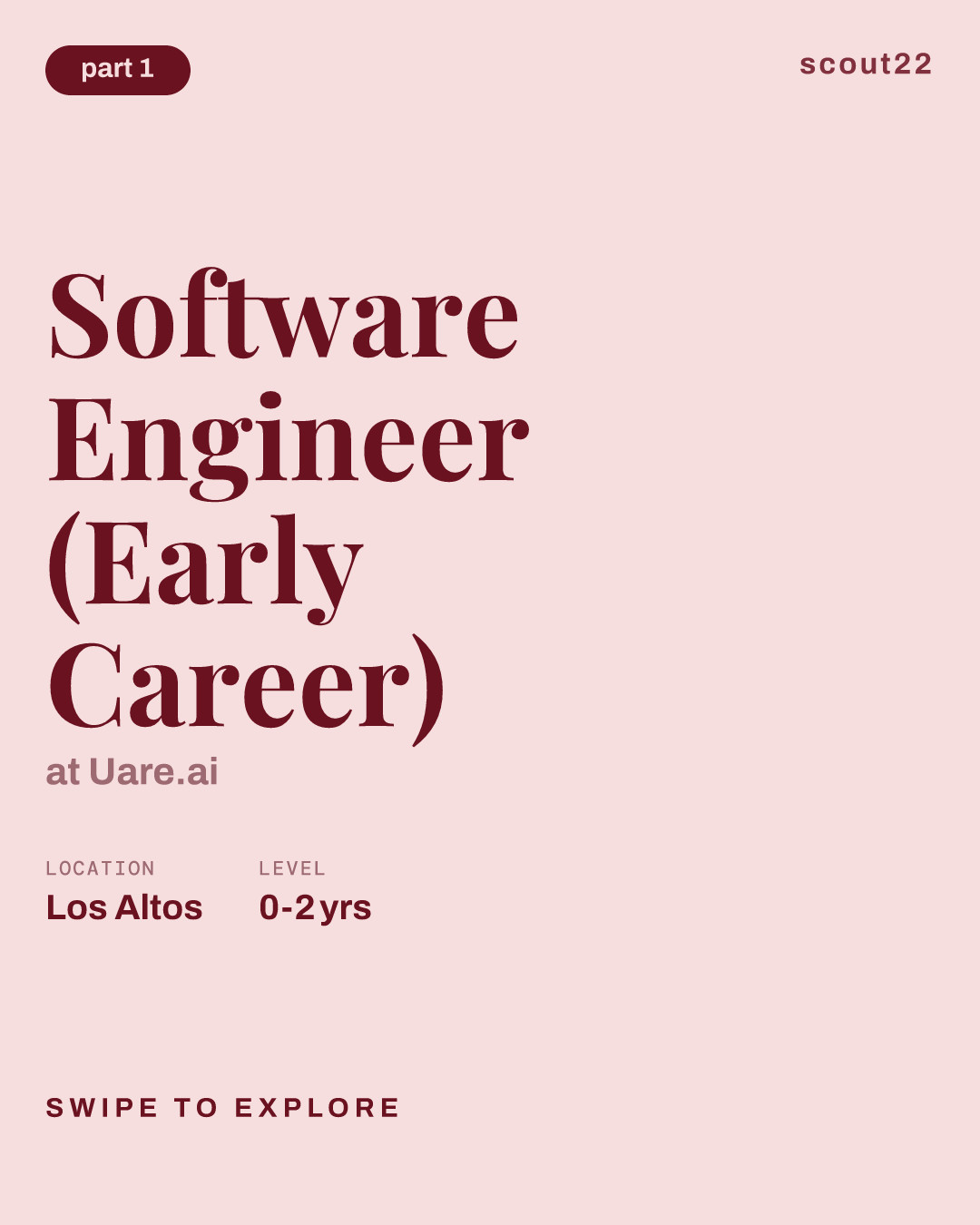 Software Engineer (Early Career) at Uare.ai