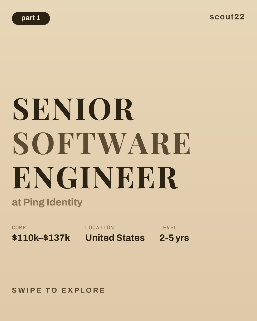 Senior Software Engineer at Ping Identity