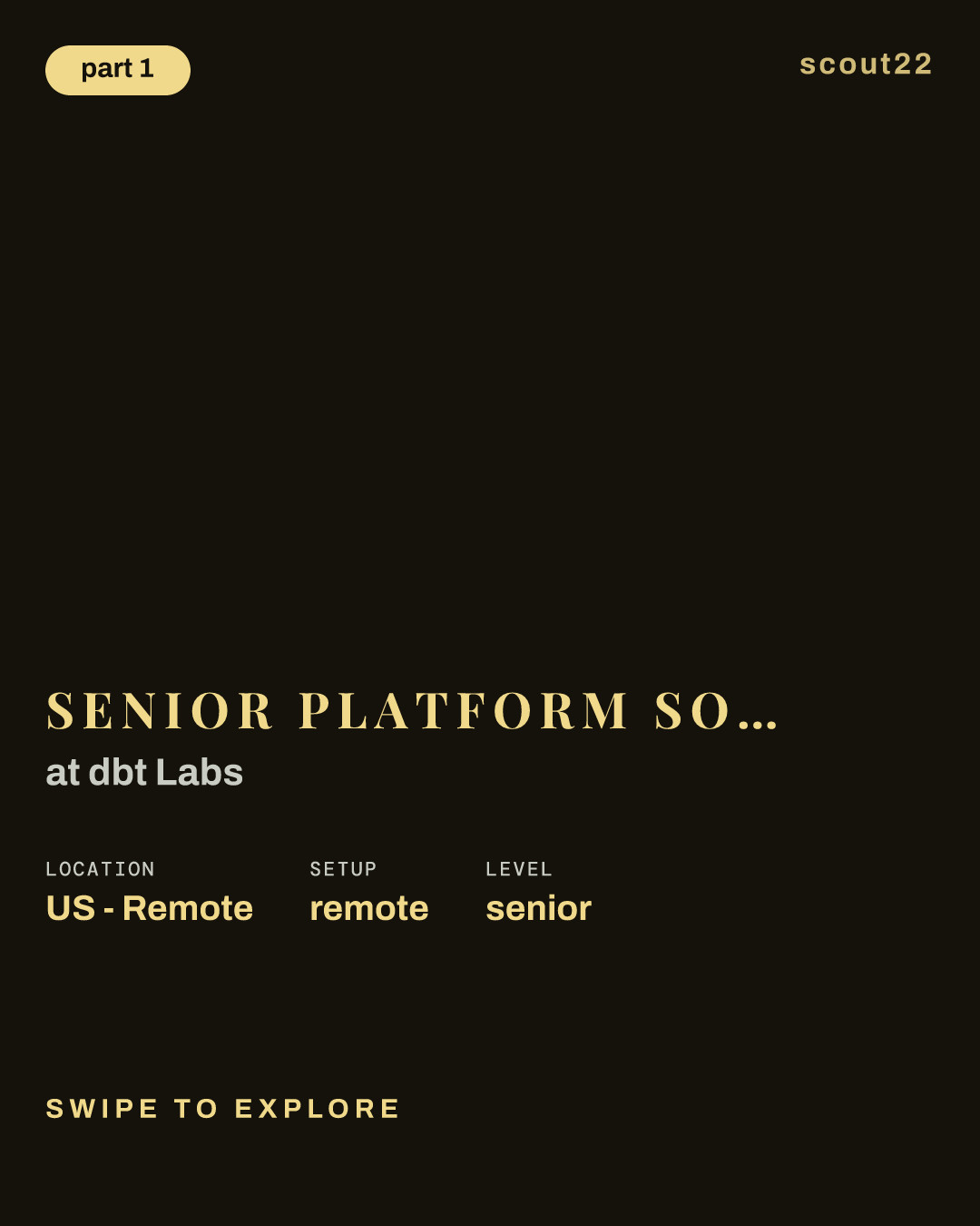 Senior Platform Software Engineer, Transport at dbt Labs