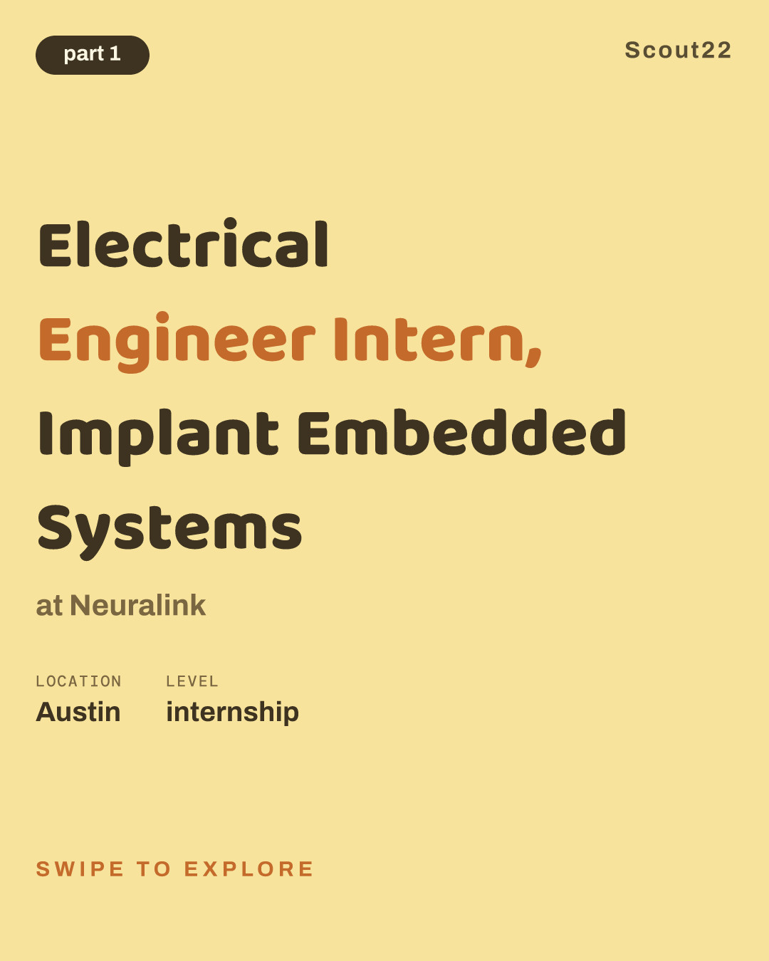 Electrical Engineer Intern, Implant Embedded Systems at Neuralink