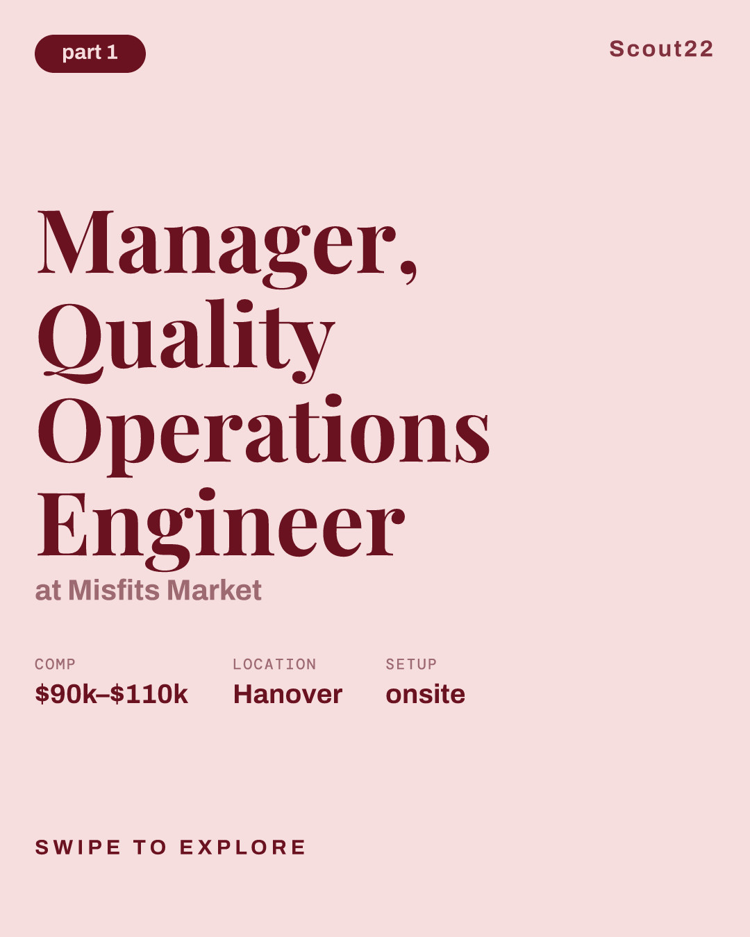Manager, Quality Operations Engineer at Misfits Market