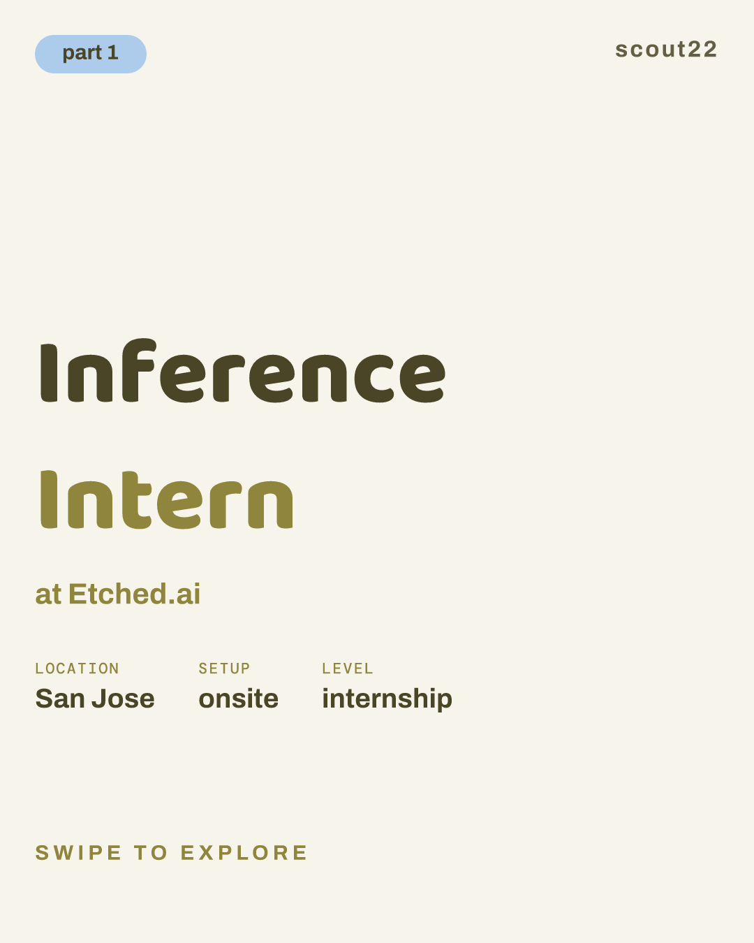 Inference Intern at Etched.ai