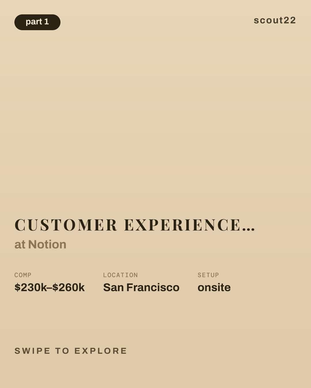 Customer Experience Strategy & Operations Lead at Notion