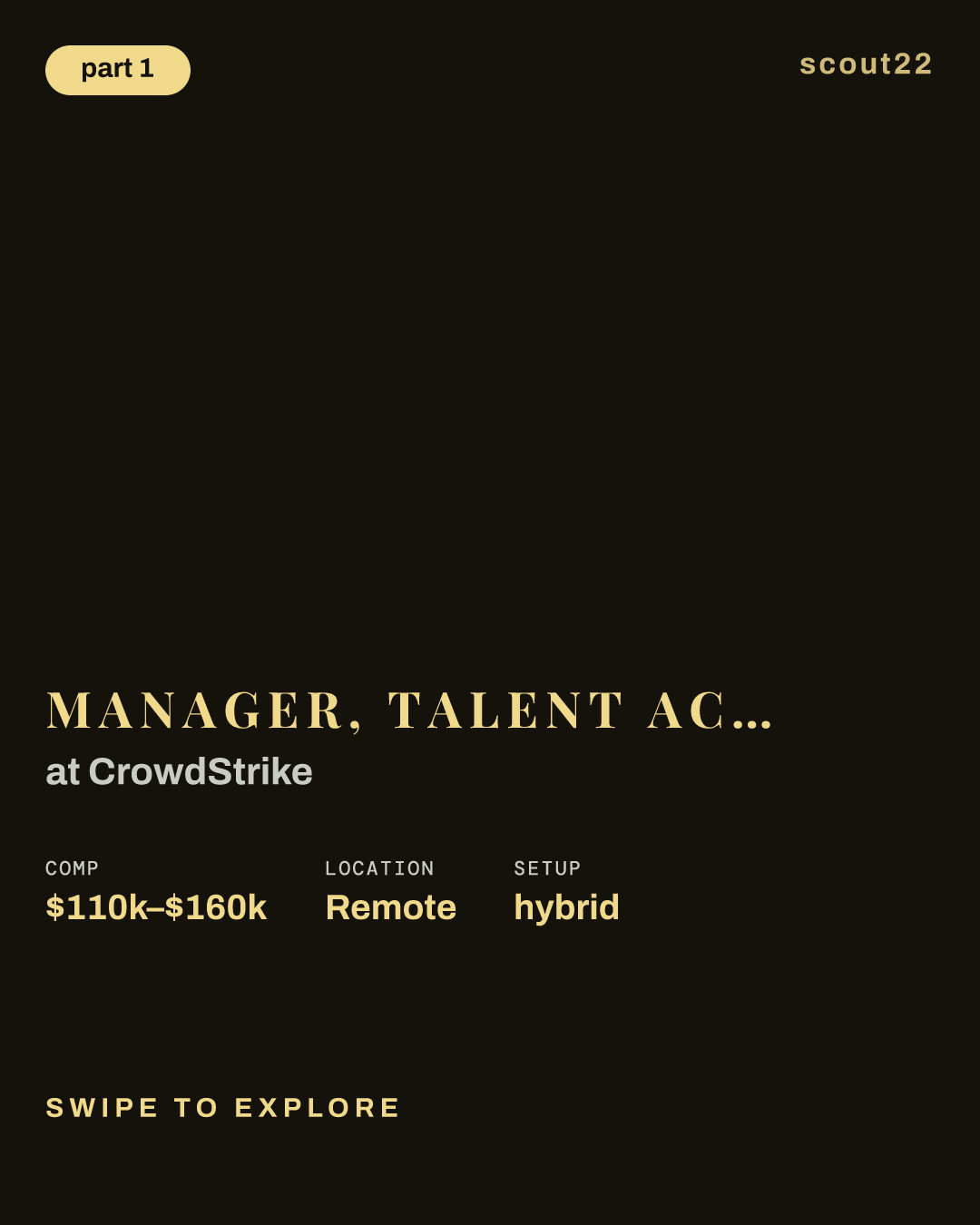 Manager, Talent Acquisition - Product and Engineering (Hybrid) at CrowdStrike