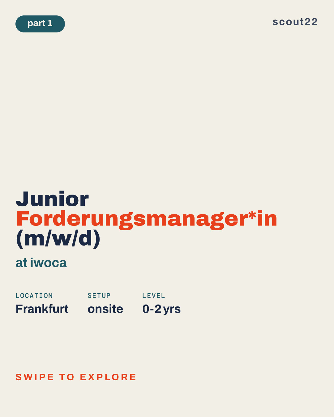 Junior Forderungsmanager*in (m/w/d) at iwoca