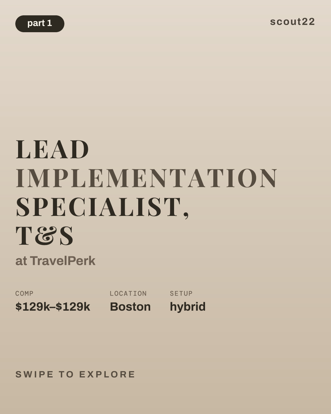Lead Implementation Specialist, T&S at TravelPerk