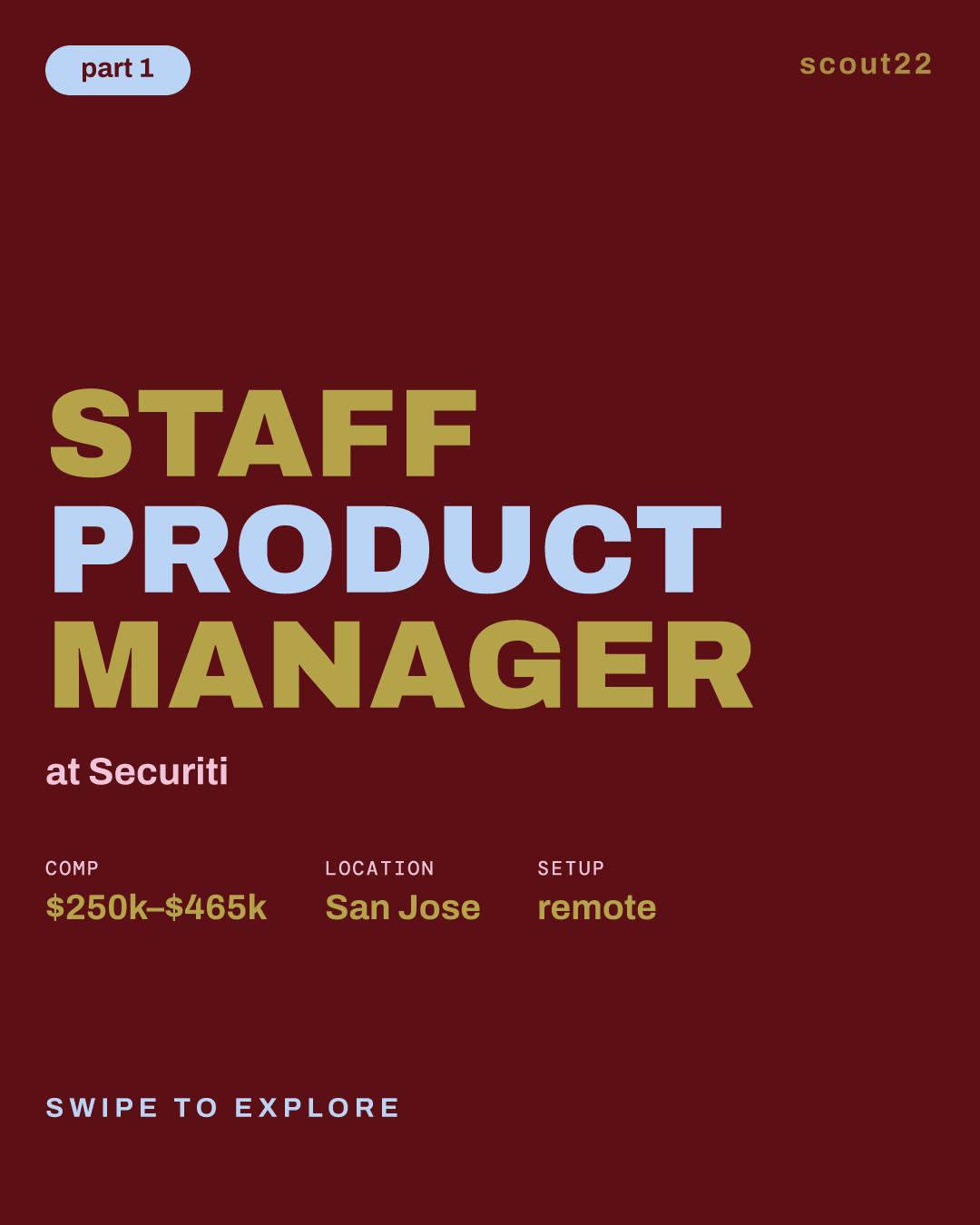Staff Product Manager at Securiti