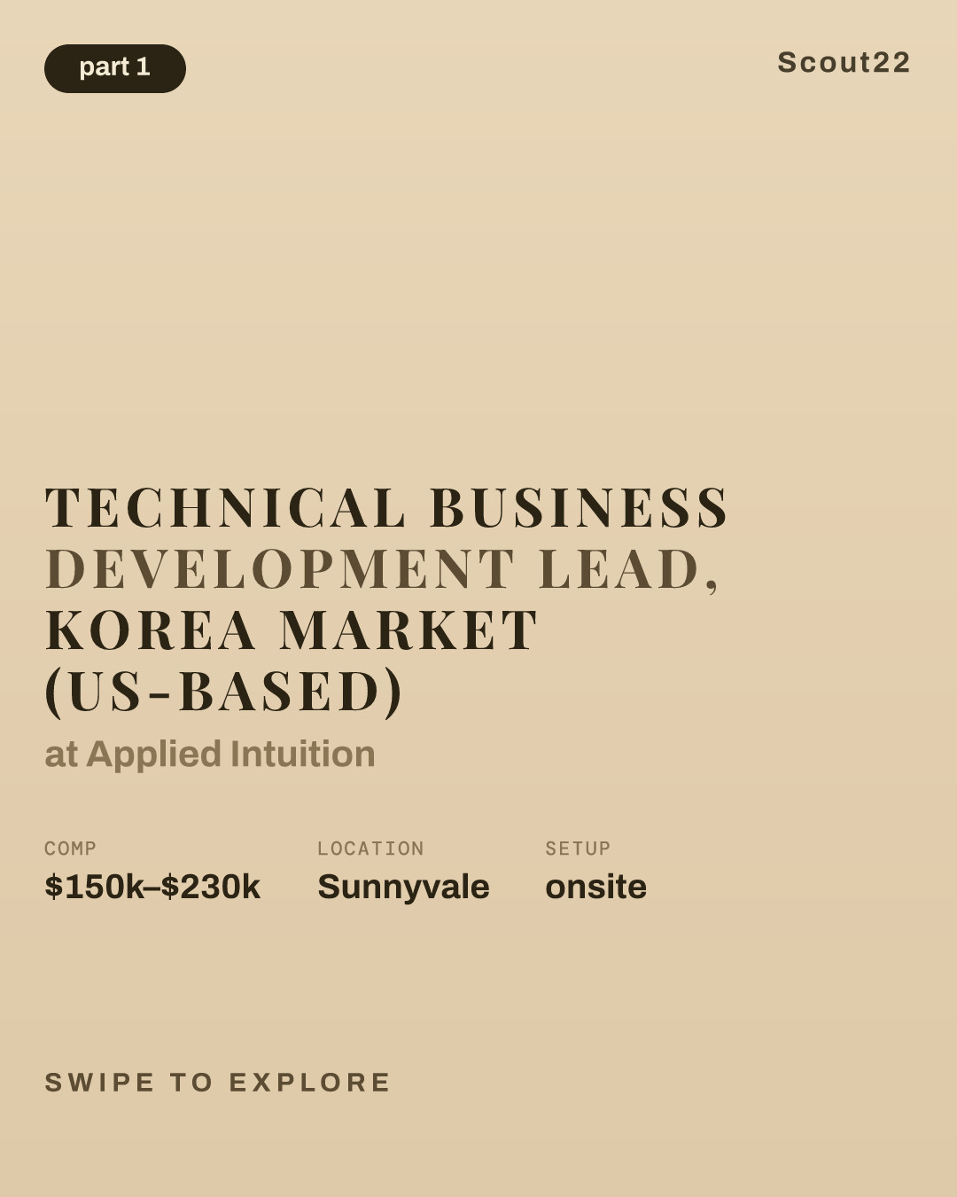 Technical Business Development Lead, Korea Market (US-based) at Applied Intuition