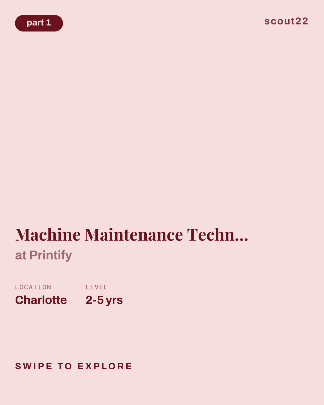 Machine Maintenance Technician- 2nd Shift (Monday to Thursday, Afternoons) at Printify