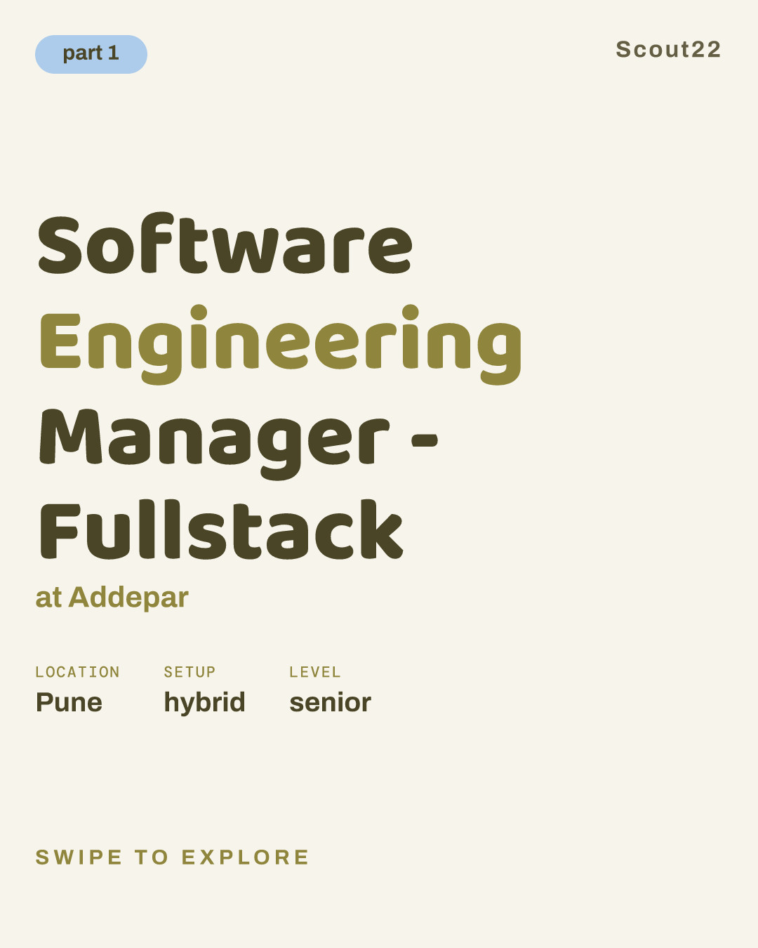 Software Engineering Manager - Fullstack at Addepar