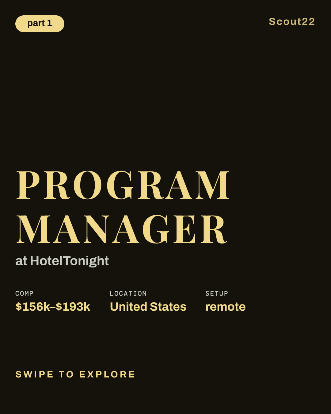 Program Manager at HotelTonight