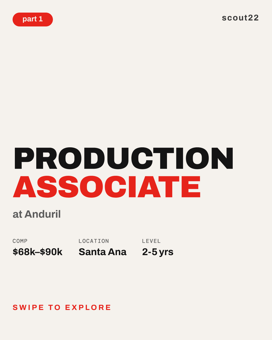 Production Associate at Anduril
