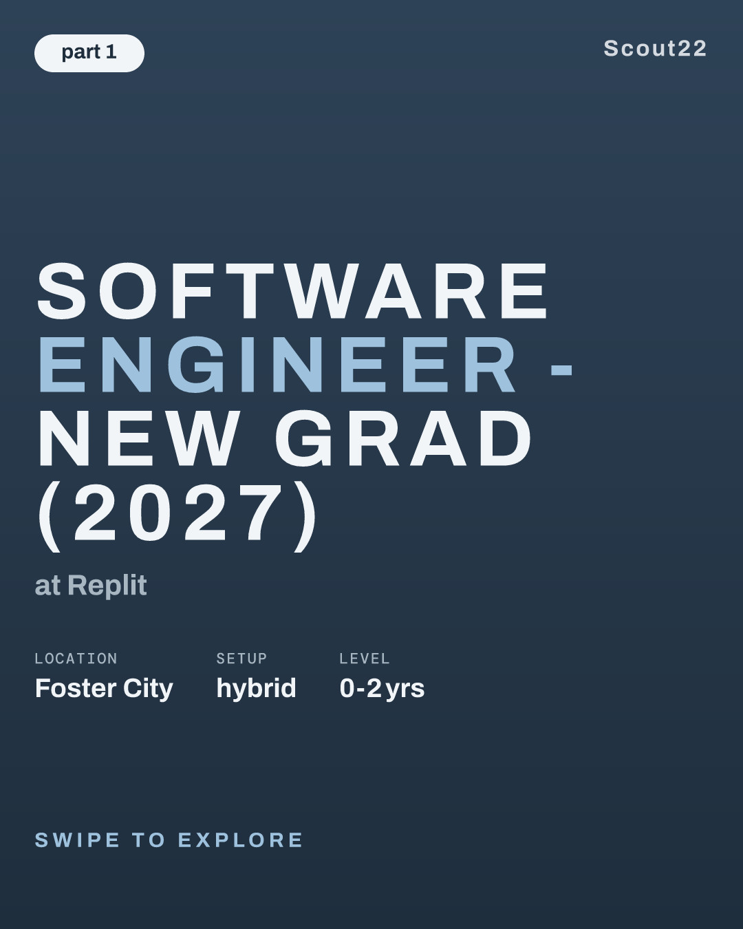 Software Engineer - New Grad (2027) at Replit