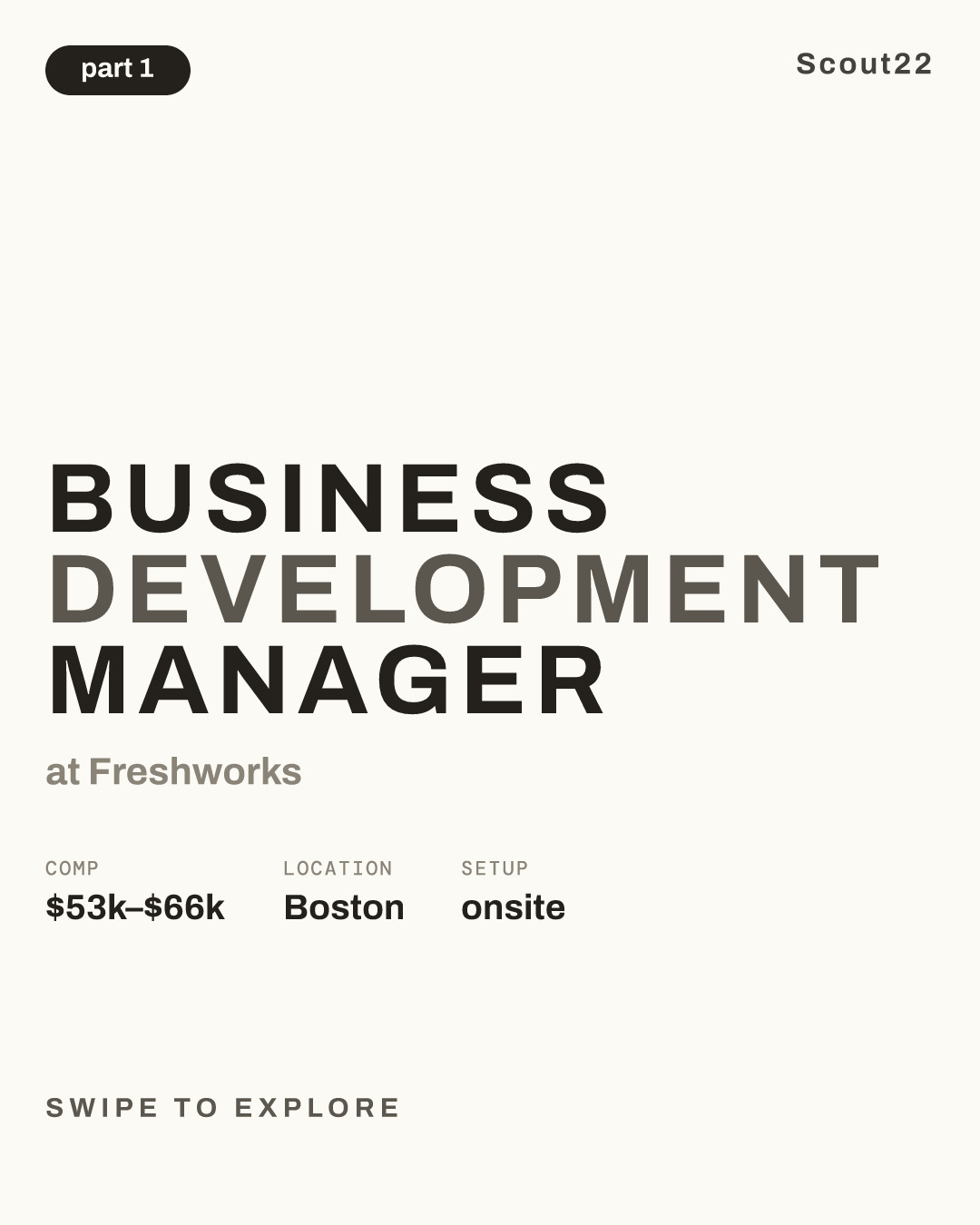Business Development Manager at Freshworks