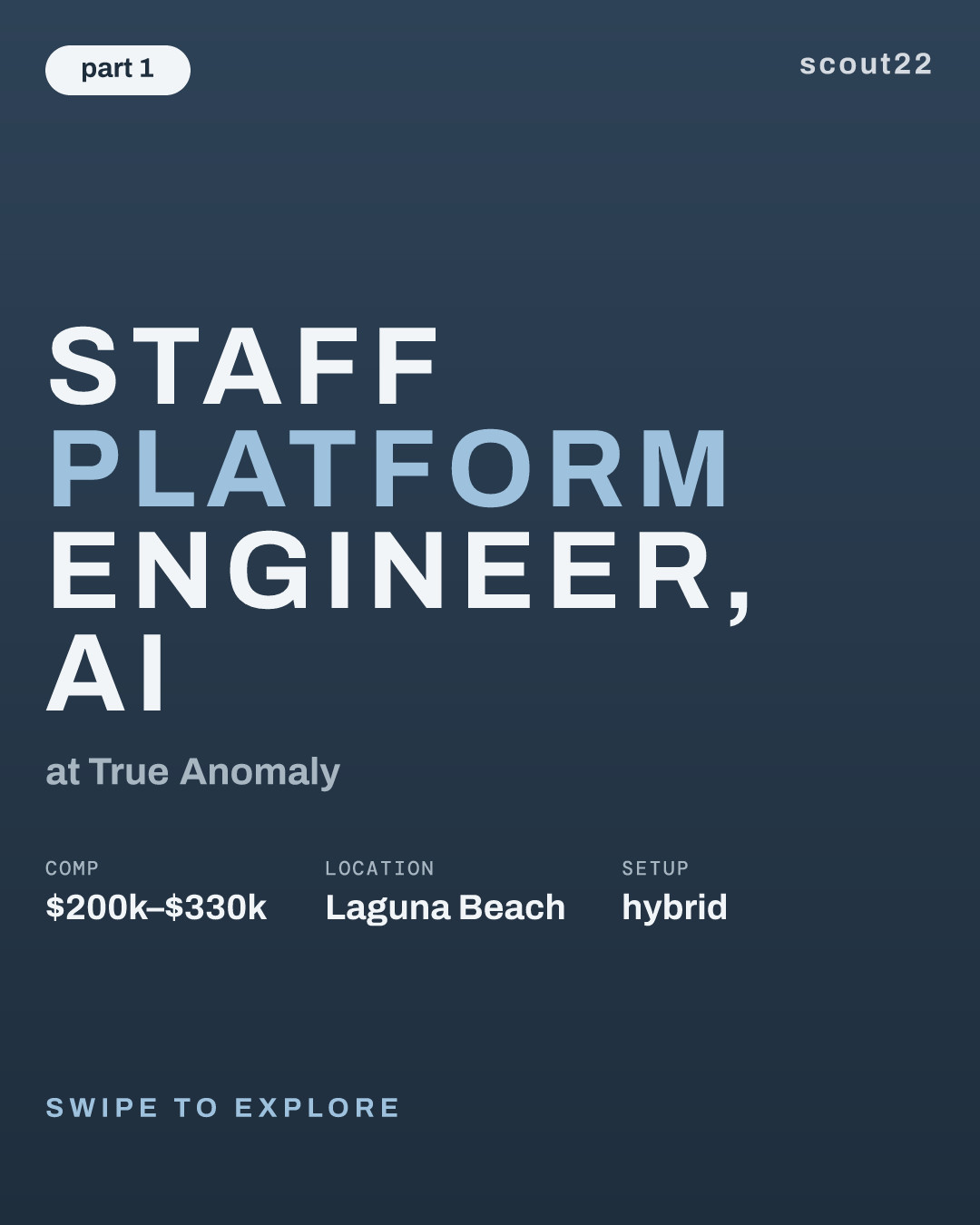 Staff Platform Engineer, AI at True Anomaly
