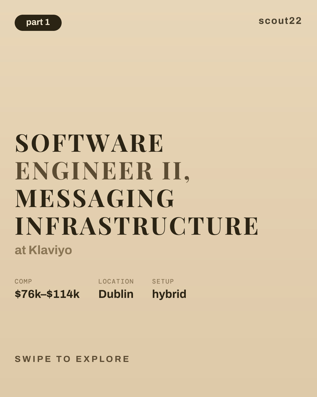 Software Engineer II, Messaging Infrastructure at Klaviyo