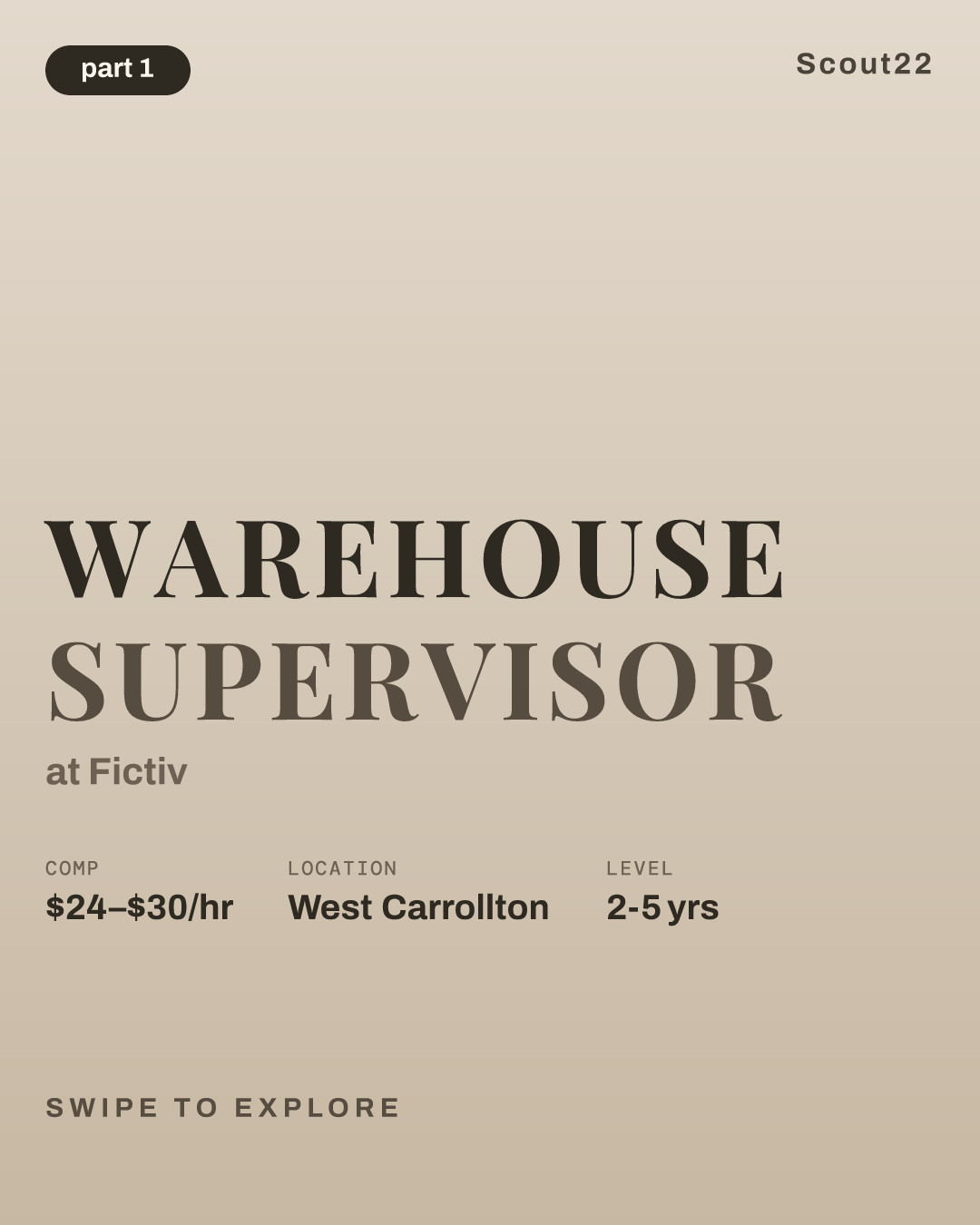Warehouse Supervisor at Fictiv